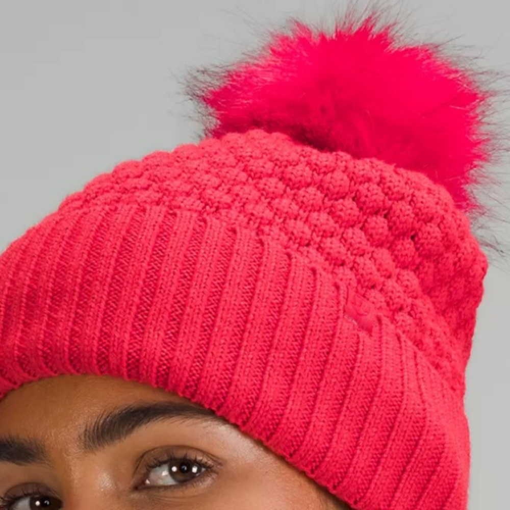 Lululemon LIMITED EDITION Knit Pom Beanie Hat - Picture 2 of 7